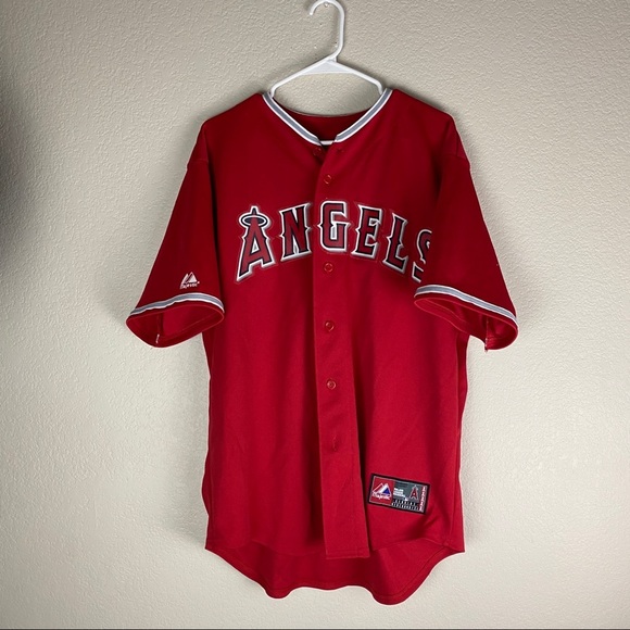Majestic Anaheim Angels MLB Baseball Pujols Jersey